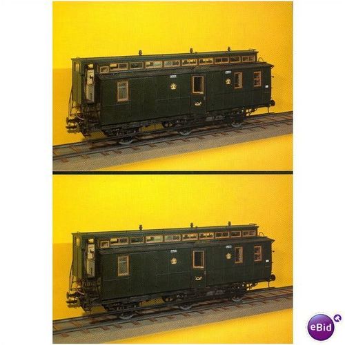 Germany PC 1978 - Bahnpostwagen Bayern, 1894 + SHS x2