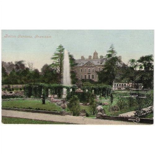 Grantham, Lincolnshire - Belton Gardens - Valentines postcard c.1905