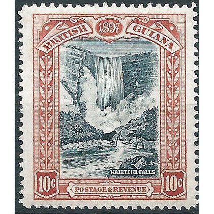 British Guiana 1898 SG220 1-c Blue-Black & Brown-Red Mounted Mint ....