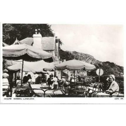 Llandudno - Haulfre Gardens - RP Marimex postcard 1950s