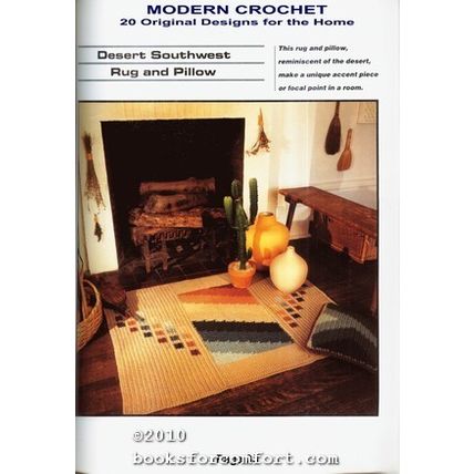 Modern Crochet, 20 Original Designs for the Home [23766]