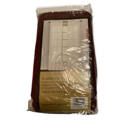 United 57" x 63" Monte Carlo Voile Window Curtain Panel