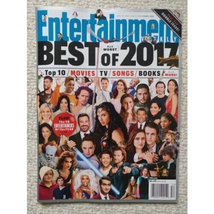 ENTERTAINMENT WEEKLY-DECEMBER 29, 2017-BEST OF 2017-NEW-FAST SHIPPING