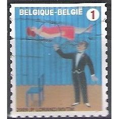 Belgique 2009 COB 3931 O Cote (2016) 1.70 € Le cirque illusioniste