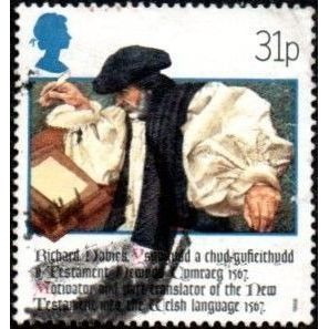 1988 400th Anniversary of Welsh Bible 31p. Bishop Richard Davies. Good Used