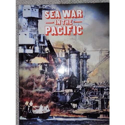 Sea War In The Pacific By Marshall Cavendish , Military Navy, World War II HC/DJ