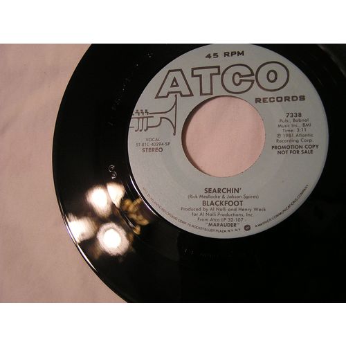 Blackfoot Promo 45-SEARCHIN' STEREO/MONO
