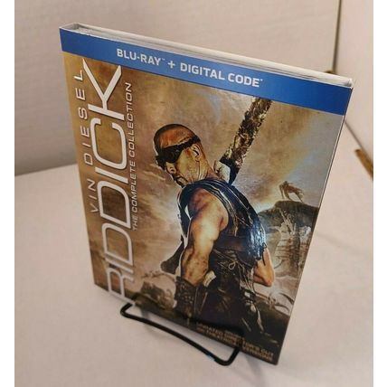 Riddick The Complete Collection (Blu-ray) Slipcover-NEW-Box Shipping