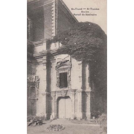 St Saint Trond Ancien Portail Du Seminaire Truiden Limburg Belgium Old Postcard