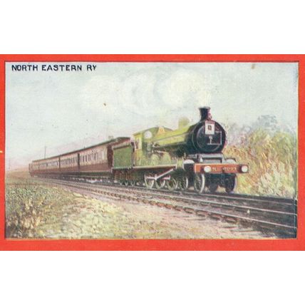 North Eastern Railway LNER Wilson Wordsell 4-6-0 Train Wrench Series Postcard