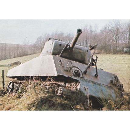 M4A3 Sherman 76mm Gun Tank Postcard