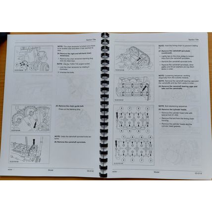 Ford Scorpio Cosworth 2.9 24v Engine BOB Workshop Manual 1994-1998 Reprint