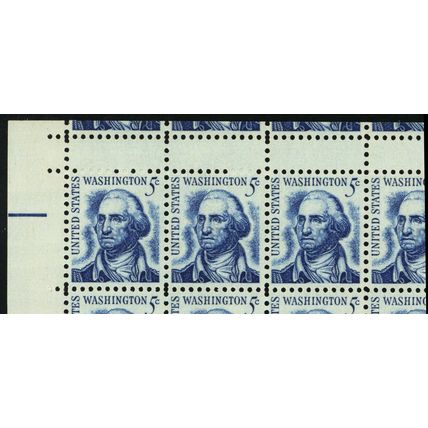 1283, MNH Miscut & Misperfed Error in Full Sheet of 100 Stamps - Stuart Katz