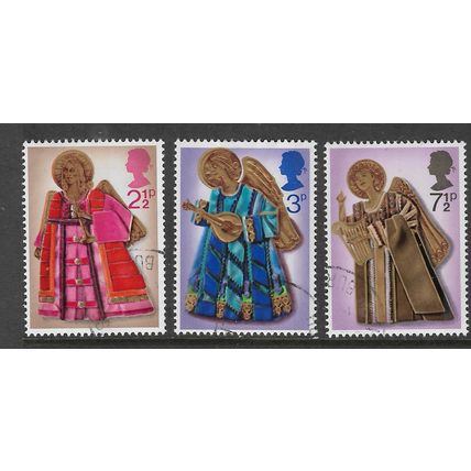 GREAT BRITAIN 1972 CHRISTMAS SG 913 / 915 SET 3 VALS FINE USED#5