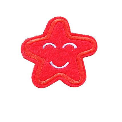 Star Iron On Patch Star Smiley Sew Badge Patches Stars Embroidered Badges P250