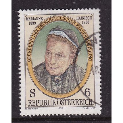 Austria 1989 Marianne Hainisch SG 2186 Fine Used