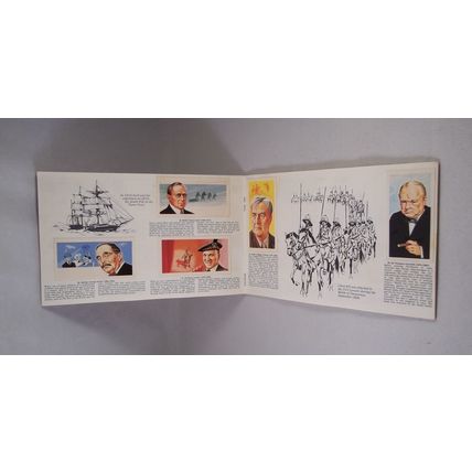 Brooke Bond Tea Card Album: Famous People 1869-1969, Complete With All Cards