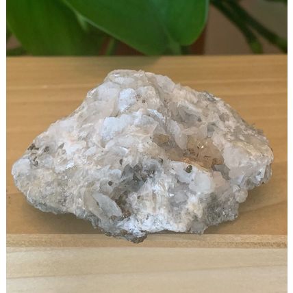 Pyrite Calcite Crystal Cluster Poker Chip Fish Scale Chalcopyrite Ore Matrix 2.7