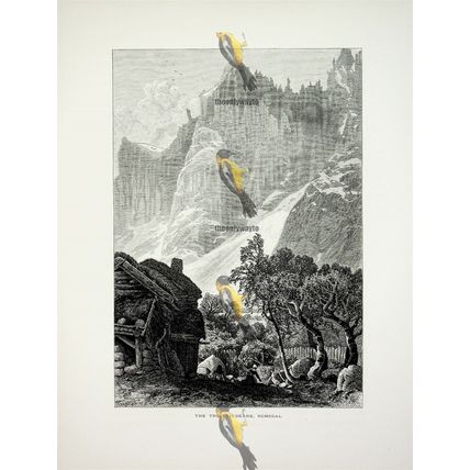 Trolltinderne, Romsdal, Norway, Book Illustration (Print), c1875