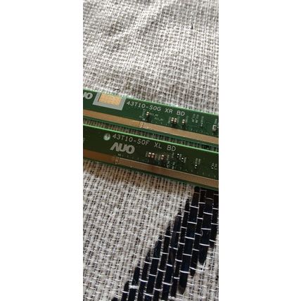 Hisense 43E6KT *NEW*Buffer board set. 43T10-S0F XL BD + 43T10-S0G XR BD