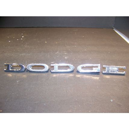 1965 1966 DODGE CORONET EMBLEMS OEM #2417825 2417826 2417828 2417829