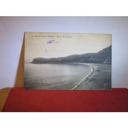 BAIE De DAR-EL-OUED, FRANCE used antique postcard, 1914 pm =