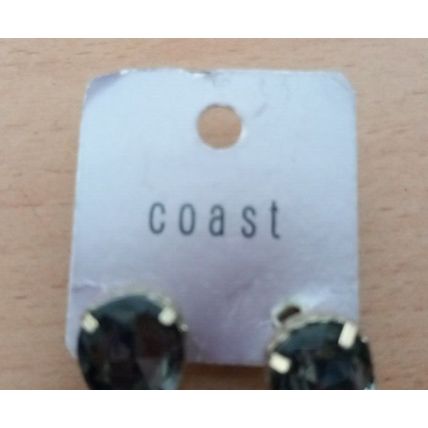 Coast Burlington Earrings Gold Silver Colour Leaf Shape Ladies for pierced ears