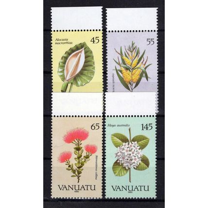Vanuatu 515-518 MNH Flowers Plants Flora ZAYIX 0624S0146
