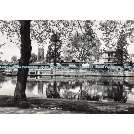 D023274 River Avon. Evesham. RP. 1960