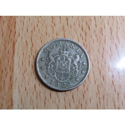 Romana 1924 1 Lue Coin
