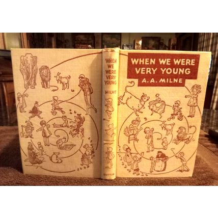 Children's Book When We Were Very Young 1946 By A. A. Milne Great Condition