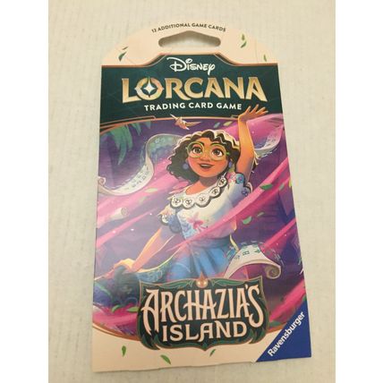 NEW Three Disney Lorcana Archazia's Island Trading Card Game Packs - 36 Cards