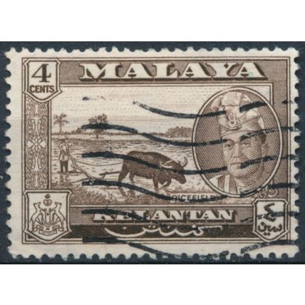 Sultan Yahya Petra: 4c - Kelantan 1962 - FH - SG 98