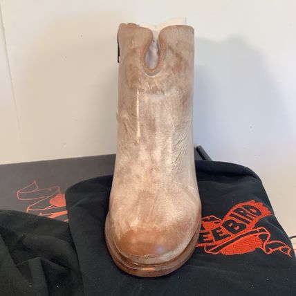 Freebird Detroit Leather Boot SZ 9 Nib Taupe NOB B2