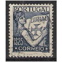 Mi 548: 1.25 E. blue Definitive Stamp: Lusiadas (Portuguese Epic Poem).