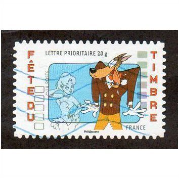 FRA 2008 (54c)(S/A) 'STAMP DAY' FINE USED (EBID20736)
