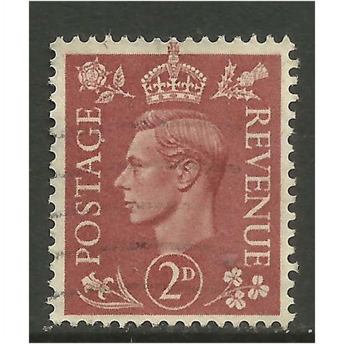 GB 1951 KGV1 2d Pale Brown SG 506.(T587 )