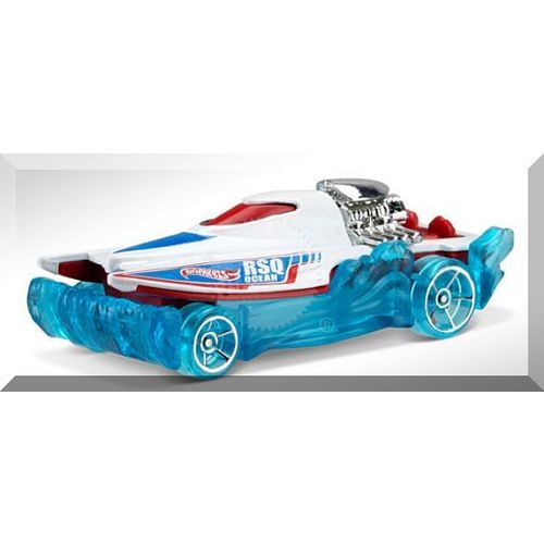 Hot Wheels - Mad Splash: HW Rescue #4/10 - #214/250 (2016) *White Edition*