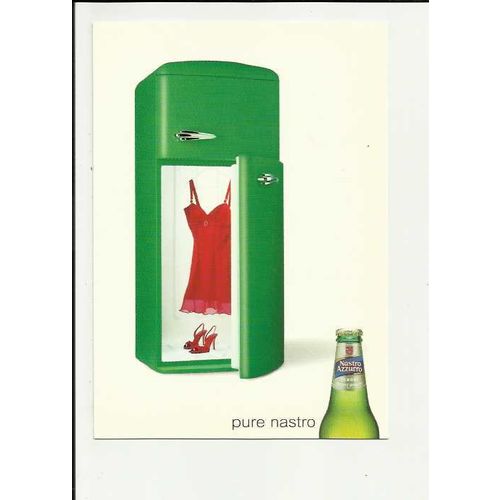 Advertising NASTRO AZZURRO Postcard
