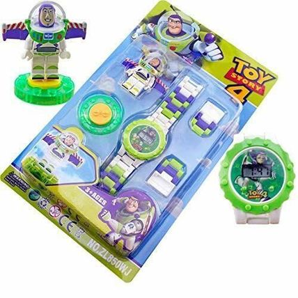 Marvel 360° Rotary Kid Building Block Self Assembly Children DIY Wrist Watch UK