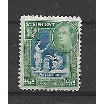 St Vincent.SG149 1/2d Blue and Green.Mounted Mint.Nov20