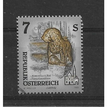 Austria.SG2328 7s Marble Icon,Franciscan Monastery,Salzburg.Fine Used.Aug22