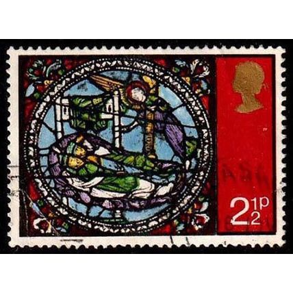 Great Britain 1971 Christmas 2 1/2d Used Stamp