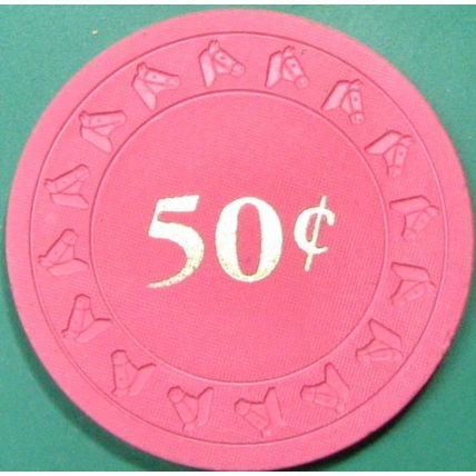 Jackson Rancheria. 50¢ Casino Chip. Jackson, CA. Y62.