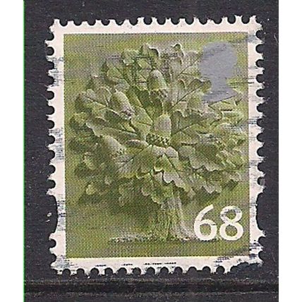 GB 2011 QE2 68p England Regional Oak Tree SG EN 31 ( K1110 )