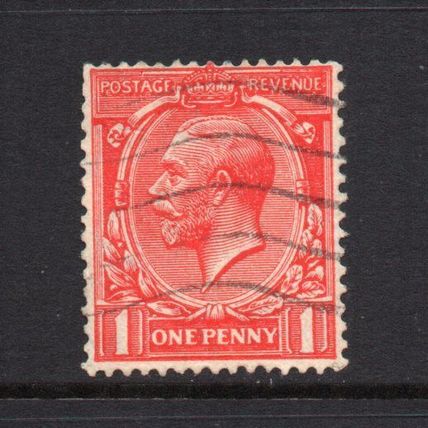 George V - 1924-26 - 1d Scarlet (sg419) Used #2