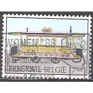 Belgique 1983 Michel 2131 O Cote (2008) 0.35 € Tram hippomobile