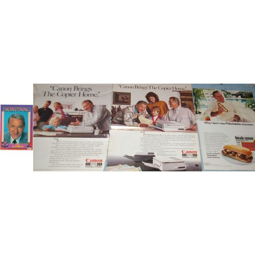 JACK KLUGMAN Clippings 1979+ 1989-92+ recent + Trading Card (1991)