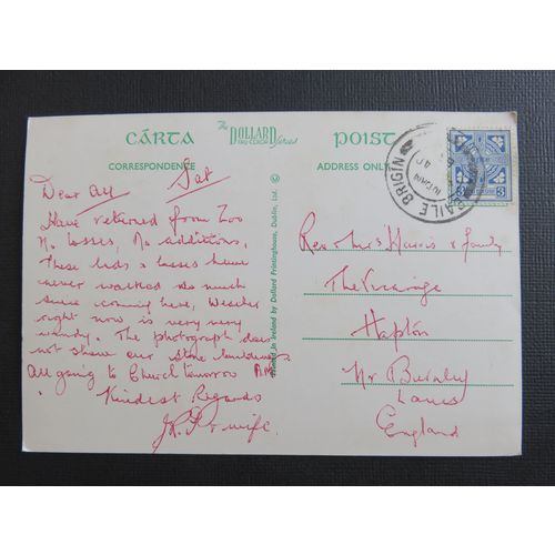 Gentours' School Holiday camp, Skerries, Co. Dublin Postcard