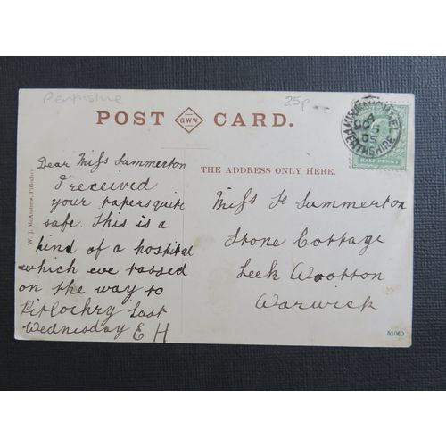 Atholl Hydropathic, Pitlochry, Perthshire Postcard